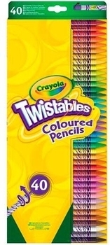 

Карандаши Crayola Twistables, 40 шт. (68-7411)