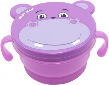 Контейнер для снеків Baby Team Непросипайка, 240 мл (6205) - Pampik - 2