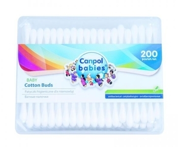 Гігієнічні палички Canpol babies, 200 шт. (3/114) - Pampik