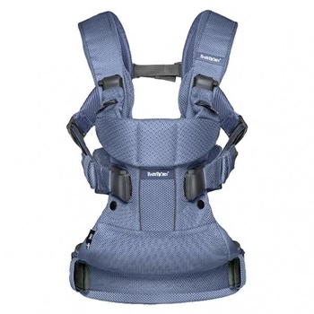 Рюкзак-кенгуру BabyBjorn Baby Carrier One Air Navy Blue Mesh, синій (98008) - Pampik