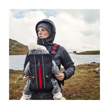 Рюкзак-кенгуру BabyBjorn Baby Carrier One Outdoors, черный (94068) - Pampik - 3