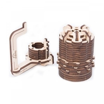 3D Пазл Ukrainian Gears Кодовий замок, 34 елемента (70020) - Pampik - 3