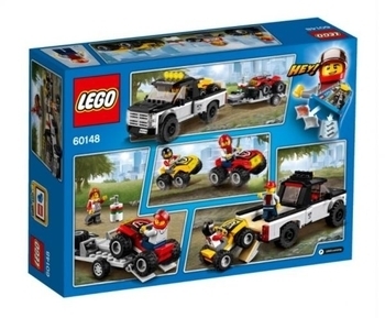 Конструктор LEGO City Гоночная команда, 239 деталей (60148) - Pampik - 2