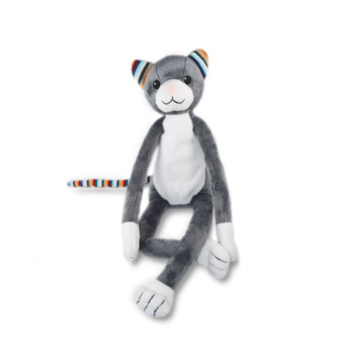 Мягкая игрушка Zazu Katie Котик с ночником, 19 см (ZA-KATIE-01) - Pampik - 2