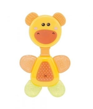 

Погремушка-прорезыватель Baby Team, оранжевый (8401