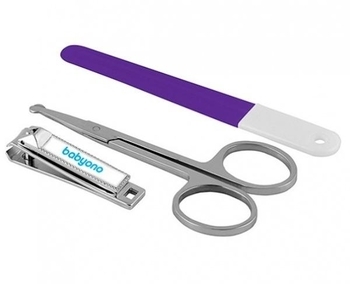 Маникюрный набор BabyOno, фиолетовый (68) - Pampik