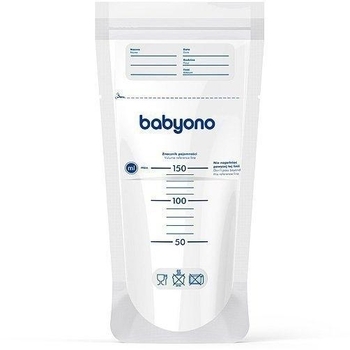 Пакеты для хранения грудного молока BabyOno, 20 шт. (1039) - Pampik