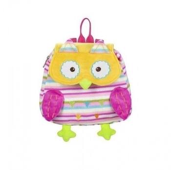 Рюкзак BabyOno Сова, розовый (1258) - Pampik