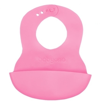 Нагрудник BabyOno, рожевий (835) - Pampik