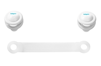 Універсальний замок безпечний BabyOno білий, 2 шт. (953/01) - Pampik - 2