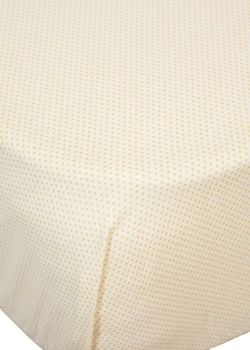 Простирадло на резинці Coo Coo Жовті кола, еко-котон, 90х60 см - Pampik - 4