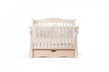 Детская кроватка Верес Соня ЛД-18, молочный (18.04) - Pampik - 2