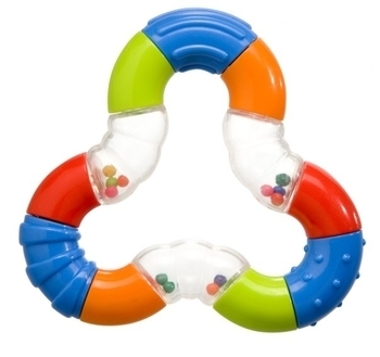 Брязкальце BabyOno Магічний трикутник (665) - Pampik