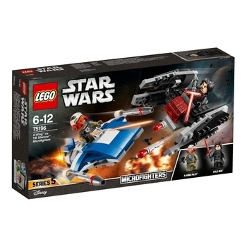 

Конструктор LEGO Star Wars Microfighters A-Wing vs. TIE Silencer, 188 деталей (75196)