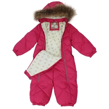 Комбінезон Huppa Beata 1, фланель, р. 74, червоний (31930155-70063-074) - Pampik - 3