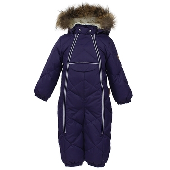 Комбінезон Huppa Beata 1, фланель, р. 92, фіолетовий (31930155-70073-092) - Pampik