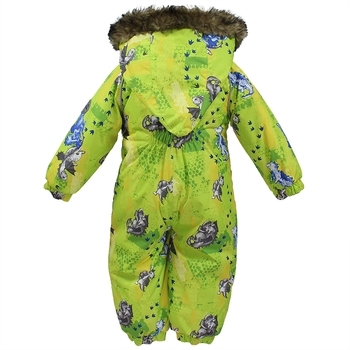 Термокомбинезон Huppa Keira, р. 74, зеленый с желтым (31920030-72147-074) - Pampik - 2