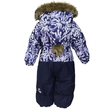 Термокомбінезон Huppa Devon 1, р. 98, чорний з синім (36160130-71409-098) - Pampik - 2