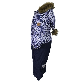 Термокомбінезон Huppa Devon 1, р. 98, чорний з синім (36160130-71409-098) - Pampik - 4