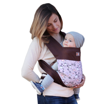 Май-слинг Love & Carry Мокко, коричневый (LC307) - Pampik