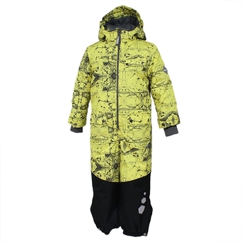 Термокомбінезон Huppa Blaze, р. 104, чорний з жовтим (36270030-73302-104) - Pampik