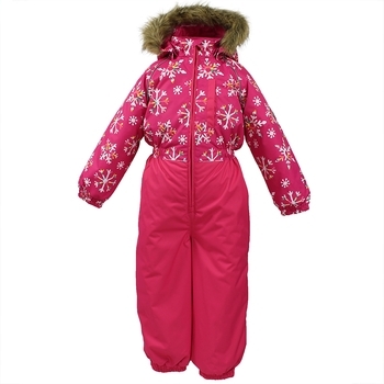 Термокомбінезон Huppa Willy, р. 128, рожевий з червоним (31900030-71663-128) - Pampik