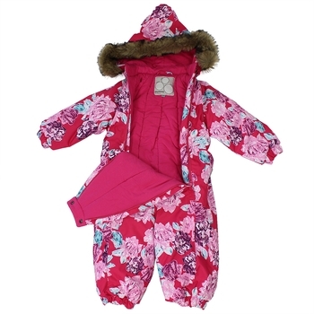 Термокомбінезон Huppa Keira, р.74, червоний (31920030-71563-074) - Pampik - 2