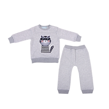 Костюм Mimi Book Єнот, р. 2, світло-сірий (К428/3) - Pampik - 2