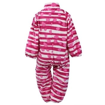 Комбінезон Huppa Roland, фліс, р.110, рожевий з білим (3304BASE-63363-110) - Pampik - 2