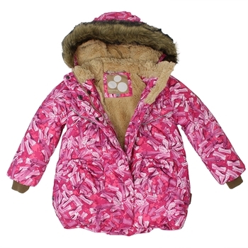 Термопальто Huppa Olivia, р.92, рожевий (17890030-71463-092) - Pampik - 4