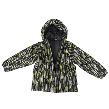 Термокуртка Huppa Classy, р.104, зеленый с серым (17710030-547-104) - Pampik - 4