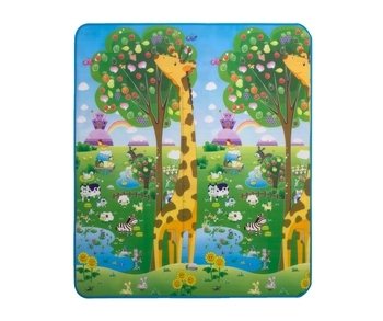 Дитячий двосторонній килимок Limpopo Великий жираф і Сонячний день, 150х180 см (LP009-150) - Pampik - 2