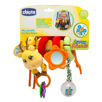 Игрушка на коляску Chicco Жирафа (07201.00) - Pampik - 3