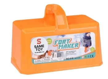 Ігровий набір Same Toy Snow Fort Maker 2 в 1, помаранчевий (618Ut-2) - Pampik