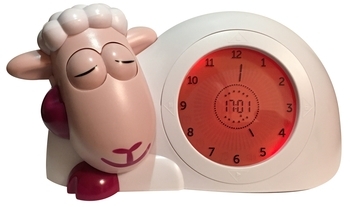 Ночник-тренер сна Zazu Ягненок Сэм, розовый (ZA-SAM-03) - Pampik - 5