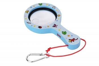 Збільшувальне скло для ігор Goki, синій (62958G-2) - Pampik