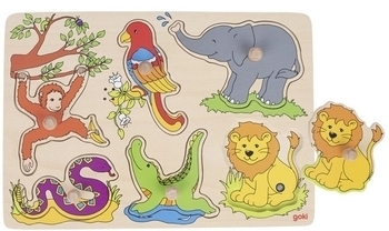 Пазл Goki Зоопарк (57862G) - Pampik