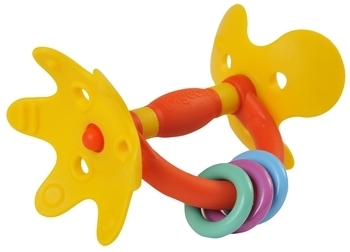 Прорізувач Pigeon Step 1 Квітка, 4+ міс. (13069) - Pampik