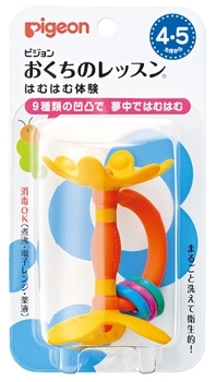 Прорізувач Pigeon Step 1 Квітка, 4+ міс. (13069) - Pampik - 3