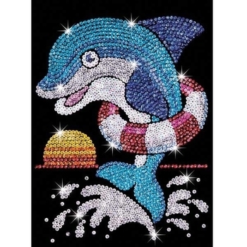 Набор для творчества Sequin Art Red Дельфин Джек (SA1304) - Pampik - 2