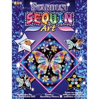 Набор для творчества Sequin Art Stardust Бабочка (SA1012) - Pampik
