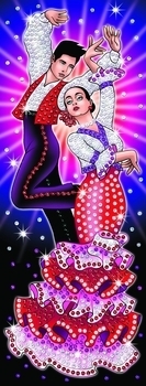 Набір для творчості Sequin Art Strictly Танцюристи (SA1407) - Pampik - 2