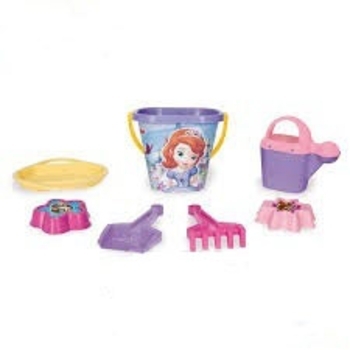 Набір для піску Wader Софія Прекрасна, 7 ел., фіолетовий з рожевим (77742) - Pampik