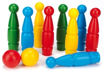 Набір для боулінгу Wader Кеглі, 30 см (80020) - Pampik