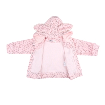 Костюм Няня Tilda, велюр, р.80, рожевий (18204) - Pampik - 3