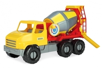 

Машинка Wader City Truck Бетономешалка (39395, Желтый