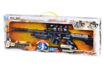 Винтовка Same Toy Bison Shotgun, черный (DF-20218AZUt) - Pampik - 7