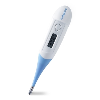 Електронний термометр BabyOno, з м'яким накінечником (118) - Pampik