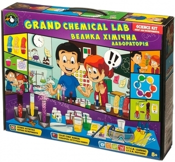 Набір Science Agents Велика хімічна лабораторія, укр. мова (45043) - Pampik - 2
