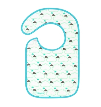 Нагрудник махровый BabyOno Flavour Explorer, зеленый (832) - Pampik